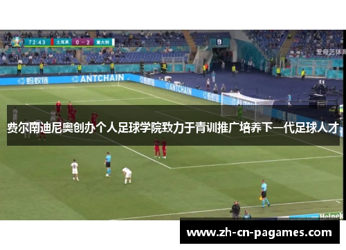 费尔南迪尼奥创办个人足球学院致力于青训推广培养下一代足球人才 费尔南迪尼奥创办个人足球学院致力于青训推广培养下一代足球人才